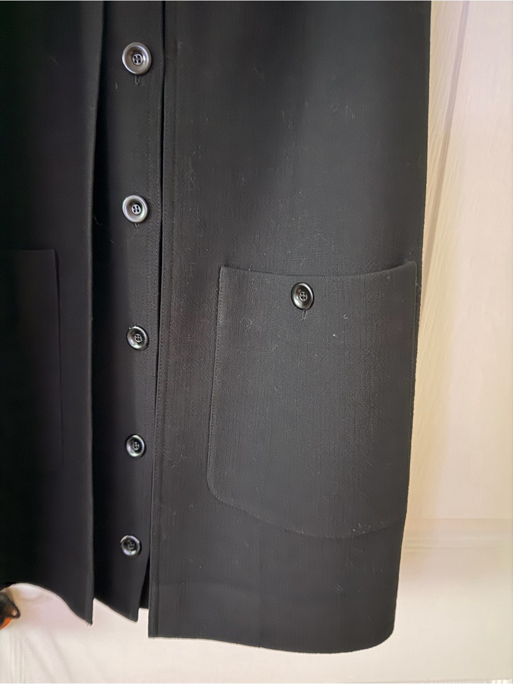 Chloé Black Wool Button Front Pinafore Runway Collection Jumper - Picture 7 of 11